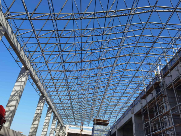 南阳网架加工工艺如何保证质量?